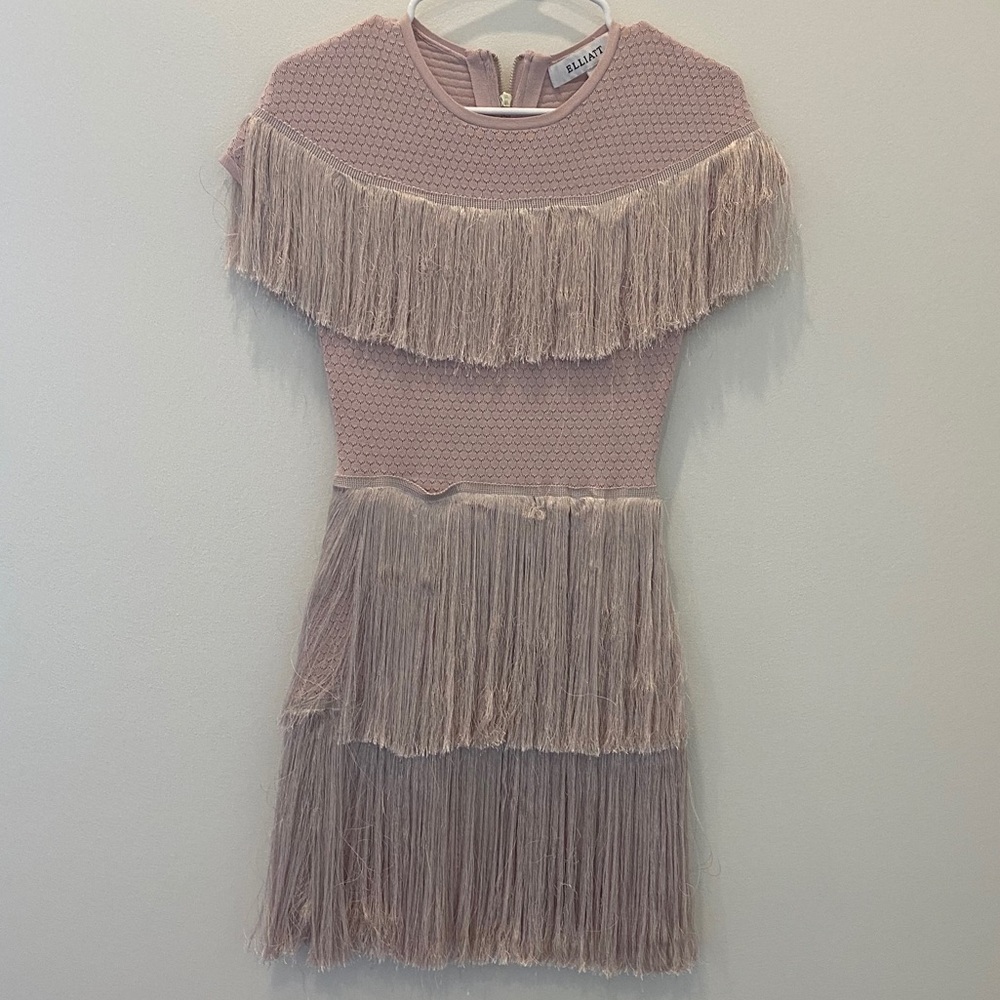 Elliatt fringe dress